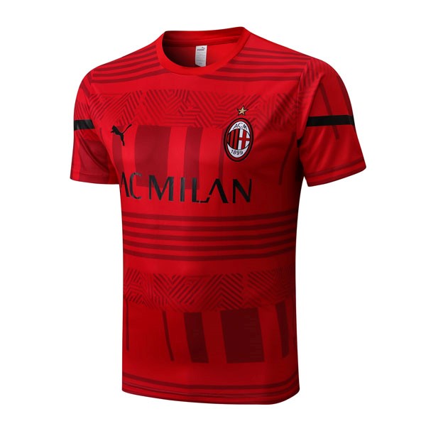 Trikot Entrenamien AC Milan 2022-23 Rote